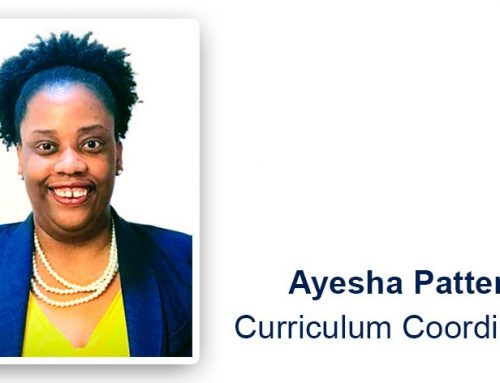 CSI Congratulates Ayesha Patterson – Curriculum Coordinator